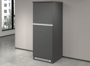 Colonna Porta Frigo SOLE - Antracite/Report, Moderna e Funzionale