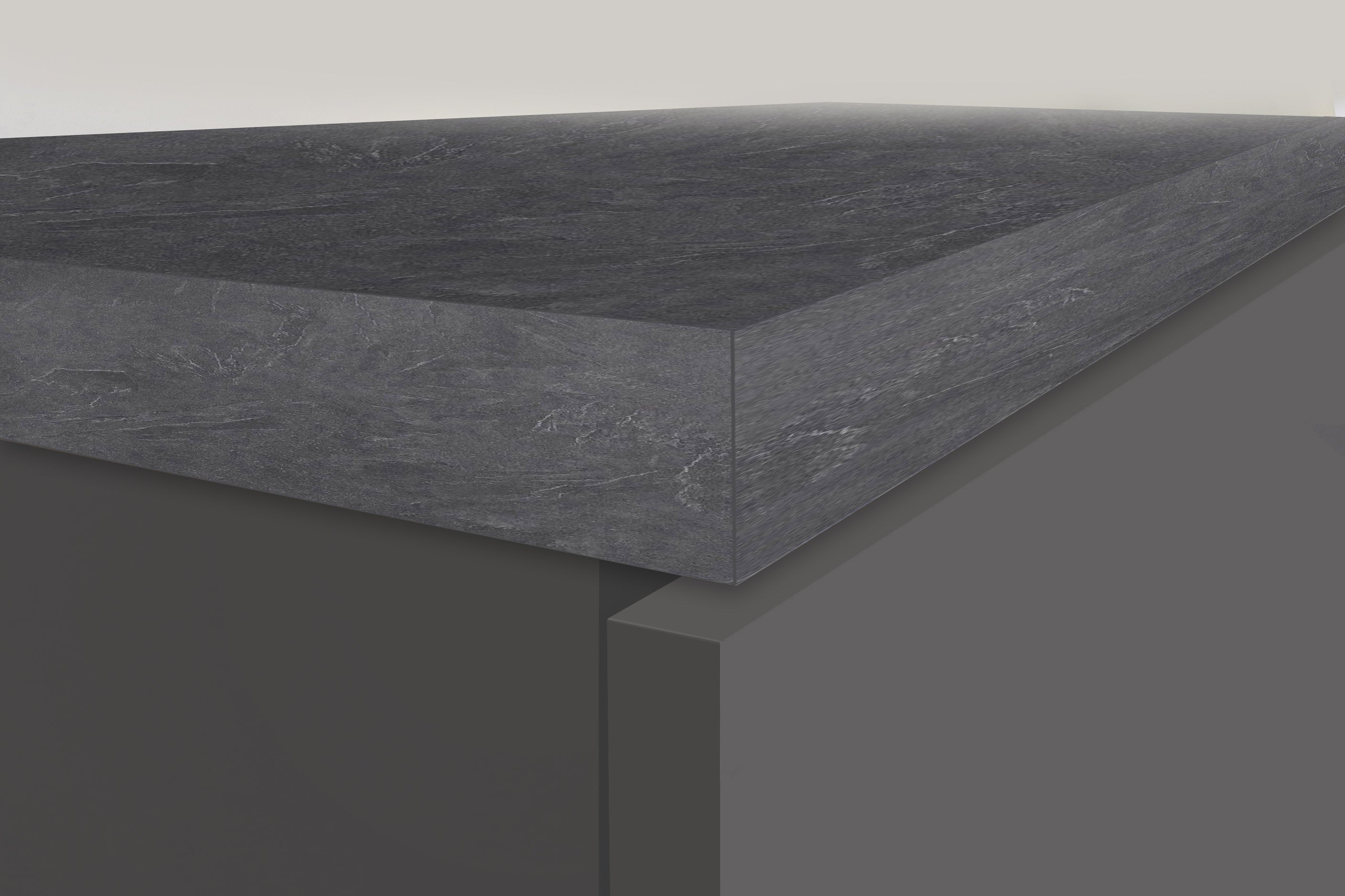 Colonna Porta Frigo SOLE - Antracite/Report, Moderna e Funzionale