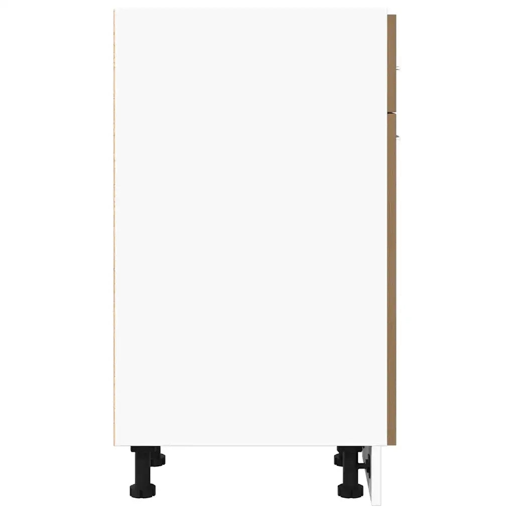 Cassettiera “Lyon” Rovere Artigianale 30x46x81,5 cm 856081