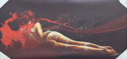 Quadro da Parete Dipinto Medio Donna Sdraiata Tatuata 60 x 120 cm