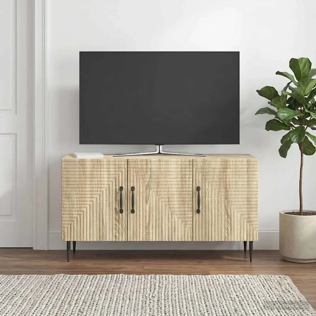 Mobile TV Rovere Sonoma 99 x 34,5 x 50 cm Legno ingegnerizzato 894947