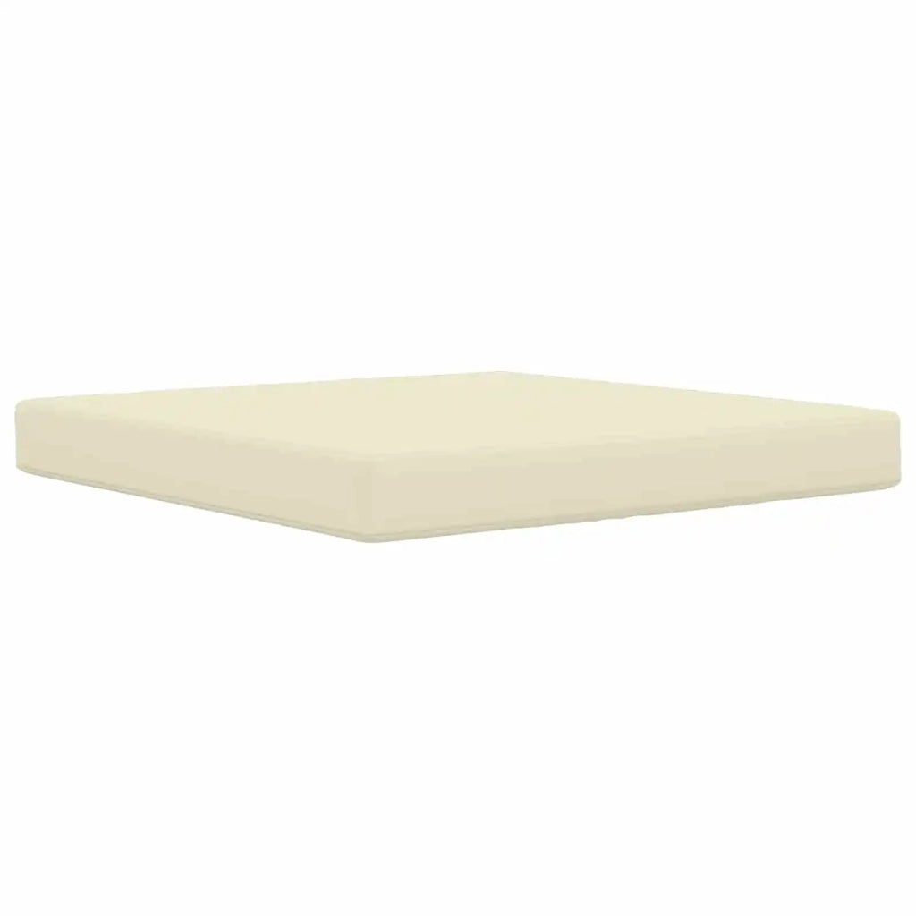 Cuscino per divano da esterno 3 pcs Crema Poliestere