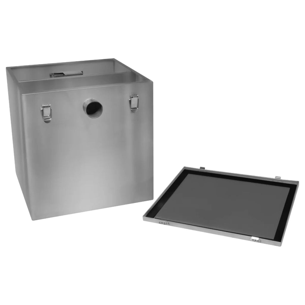 Separatore di grasso commerciale 60L in acciaio inox con filtro intercettatore per rifiuti Ristorante