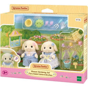 Bambola - SYLVANIAN FAMILIES - Fratello e sorella Coniglio Ariete - Giardinaggio - Articolata - Multicolor