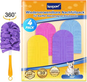 Magnetico per Piumino con Sacchetto di Raccogliere, Ideale per Pulizie Profonde e Capelli di Animali