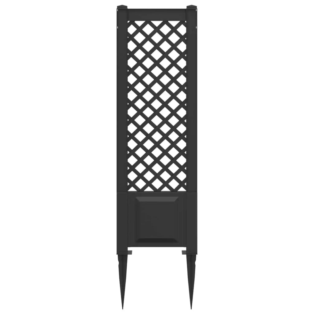 Trellis con Punta Antracite 43 x 6 x 165 cm PP CFW6273212