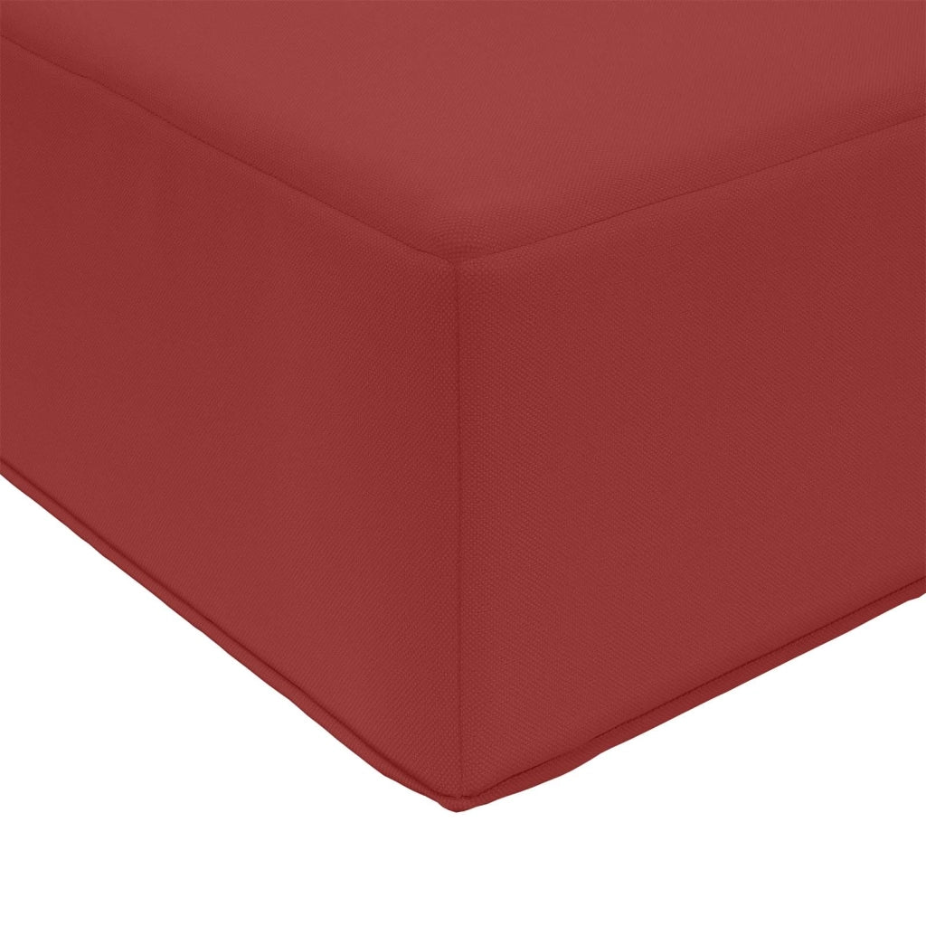 Cuscino per divano da esterno Rosso vino 80 x 80 x 8 cm