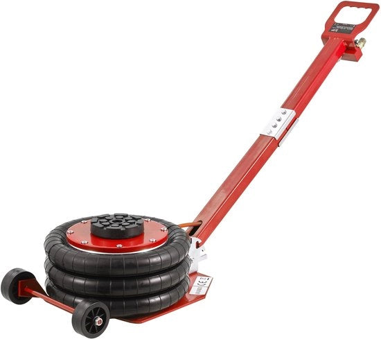 Lift Portatile, Capacità Impressionante di 3 Ton, 140-450 mm di Altezza di Elevazione, Elevazione Rapida, Costruzione Robusta, Colore Rosso