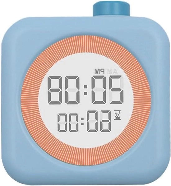 Timer Visivo Digitale - 60-Minuti Countdown Timer - Strumento di Gestione del Tempo Pomodoro per l'Istruzione e il Bagno
