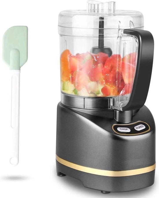 Macchina da cucina elettrica - 200 W - 450 ml contenitore di preparazione per tritare, macinare, mescolare, frullare