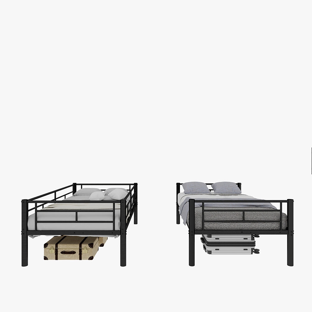 Letto metallico Twin su Twin - Xylo - convertibile in 2 letti, per bambini
