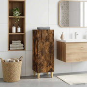 Mobiletto da Bagno DELFT Rovere Fumo 30 x 31 x 80 cm 897050