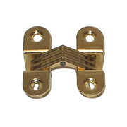 Cerniere invisibili - 25 x 80 mm. - acciaio nichelato - 2 pz.