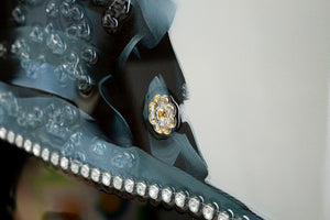 Dipinto Su Tela Laccato Dori C/Cornice -A- Eleganza 62x92