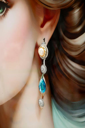 Dipinto Su Tela Laccato Fantasy C/Cornice B 72X4X102