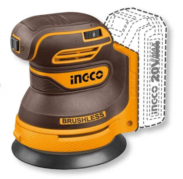 Levigatrice Rotorbitale a Batteria 20V Nuda