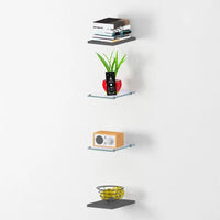 Set Ripiani Maruska Antracite Opaco - Dimensioni 20 x 27 x 5 cm