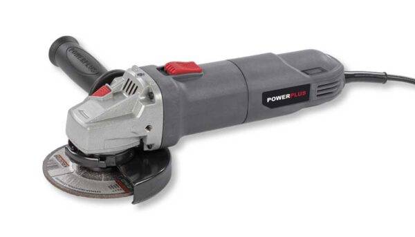 Smerigliatrice Angolare 115mm PowerPlus 800W per Lavori di Sbavatura