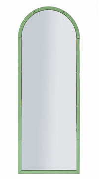 Specchio Da Muro Baku Verde Cm 55X2X150 Design Elegante