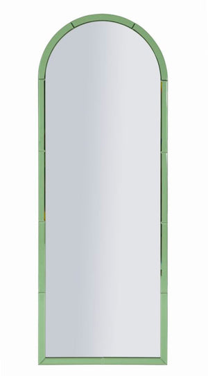 Specchio Da Muro Baku Verde Cm 55X2X150 Design Elegante