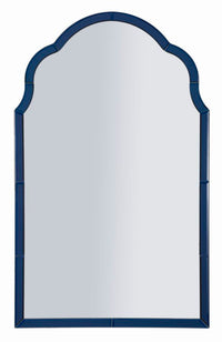Specchio Da Muro Tangersi Blu Cm 62X1X100 Elegante