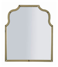 Specchio Da Muro Ankara Oro Misura 78X93 Elegante