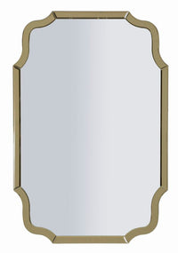 Specchio Da Muro Istanbul Oro Cm 60X1X90 Elegante E Raffinato