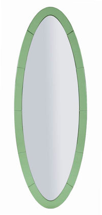 Specchio Da Muro Oslo Verde 55X2X150 Elegante E Raffinato
