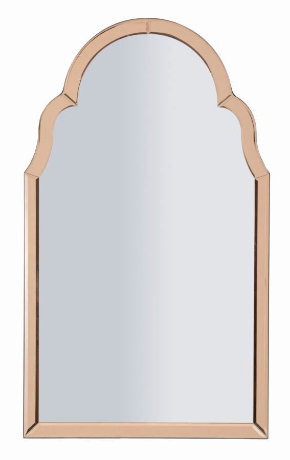 Specchio Da Muro Tangheri Rosa Cm 47X1X80 Elegante Design