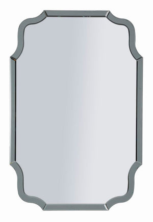 Specchio Da Muro Istanbul Grigio 60X90 Cm Elegante