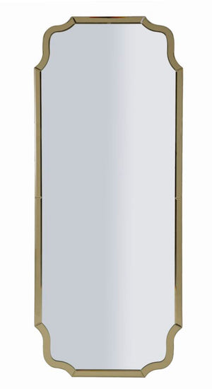 Specchio Da Muro Istanbul Oro Cm 60X2X150 Elegante Design