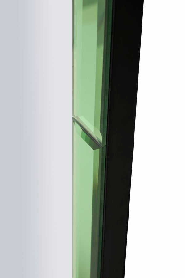 Specchio Da Muro Baku Verde Cm 55X2X150 Design Elegante