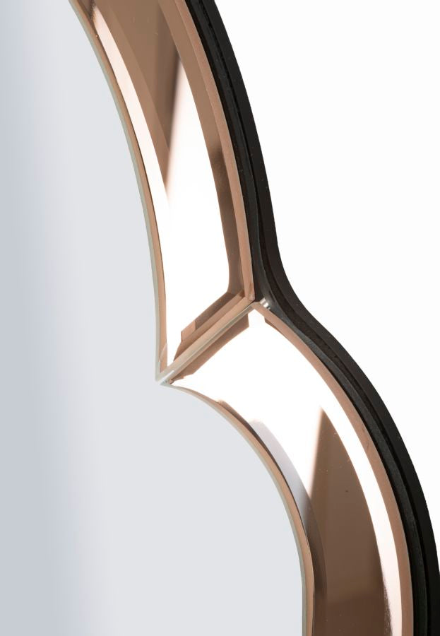 Specchio Da Muro Tangheri Rosa Cm 47X1X80 Elegante Design