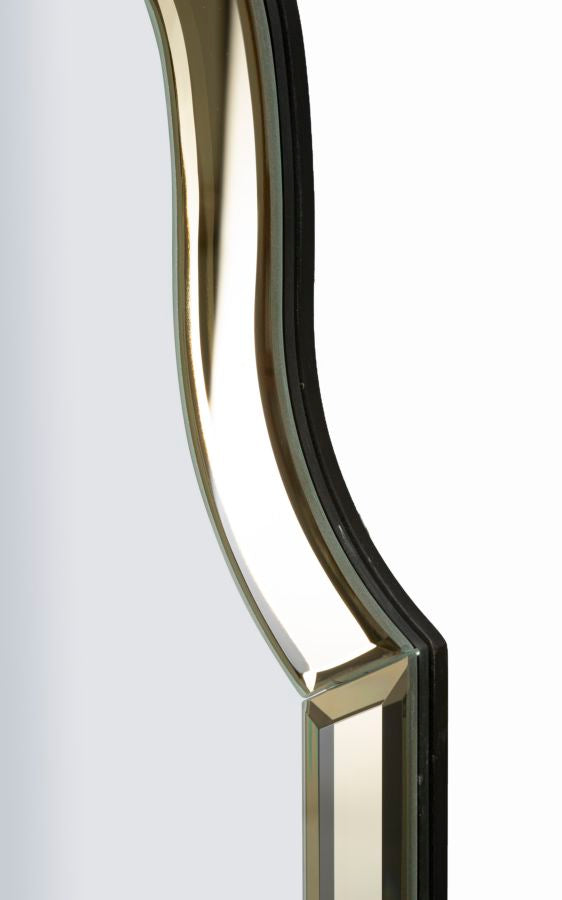 Specchio Da Muro Istanbul Oro Cm 60X1X90 Elegante E Raffinato