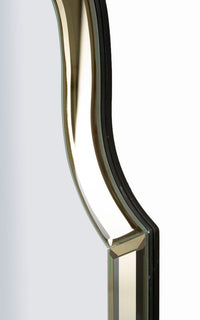 Specchio Da Muro Istanbul Oro Cm 60X1X90 Elegante E Raffinato