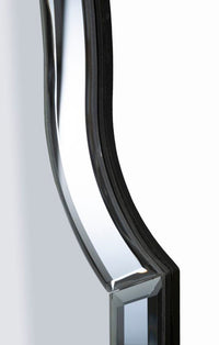 Specchio Da Muro Istanbul Grigio 60X90 Cm Elegante