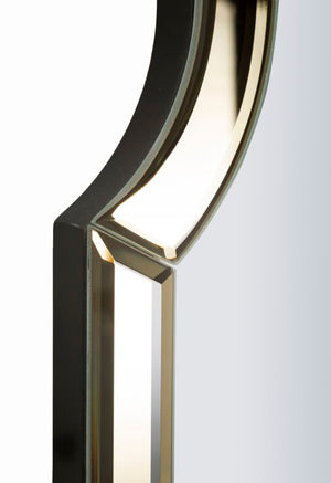 Specchio Da Muro Istanbul Oro Cm 60X2X150 Elegante Design