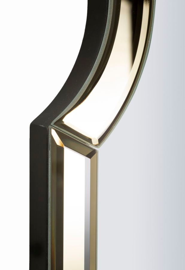 Specchio Da Muro Istanbul Oro Cm 60X2X150 Elegante Design