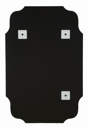 Specchio Da Muro Istanbul Grigio 60X90 Cm Elegante