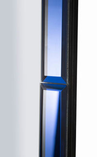 Specchio Da Muro Tangersi Blu Cm 62X1X100 Elegante