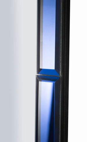Specchio Da Muro Tangersi Blu Cm 62X1X100 Elegante