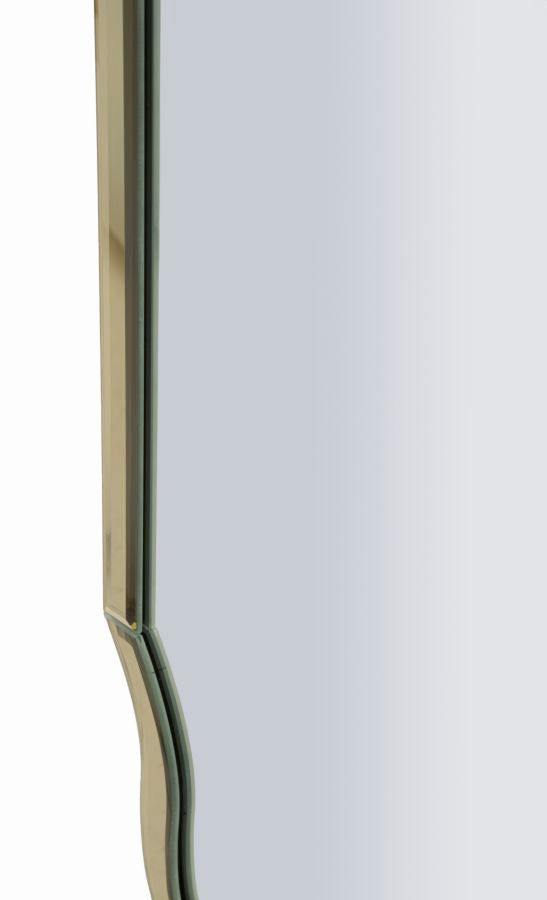 Specchio Da Muro Istanbul Oro Cm 60X2X150 Elegante Design