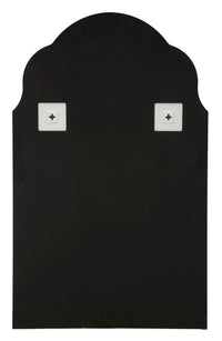 Specchio Da Muro Tangersi Blu Cm 62X1X100 Elegante