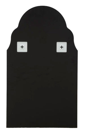 Specchio Da Muro Tangeri Blu Cm 47X1X80 Elegante Design