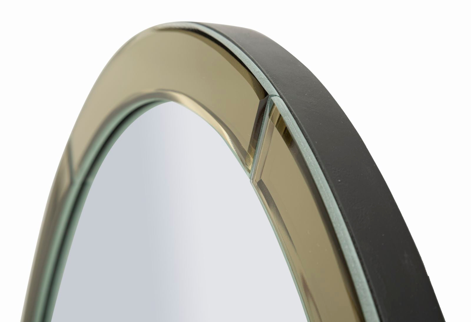 Specchio Da Muro Baku Oro Cm 55X2X150 Elegante Design