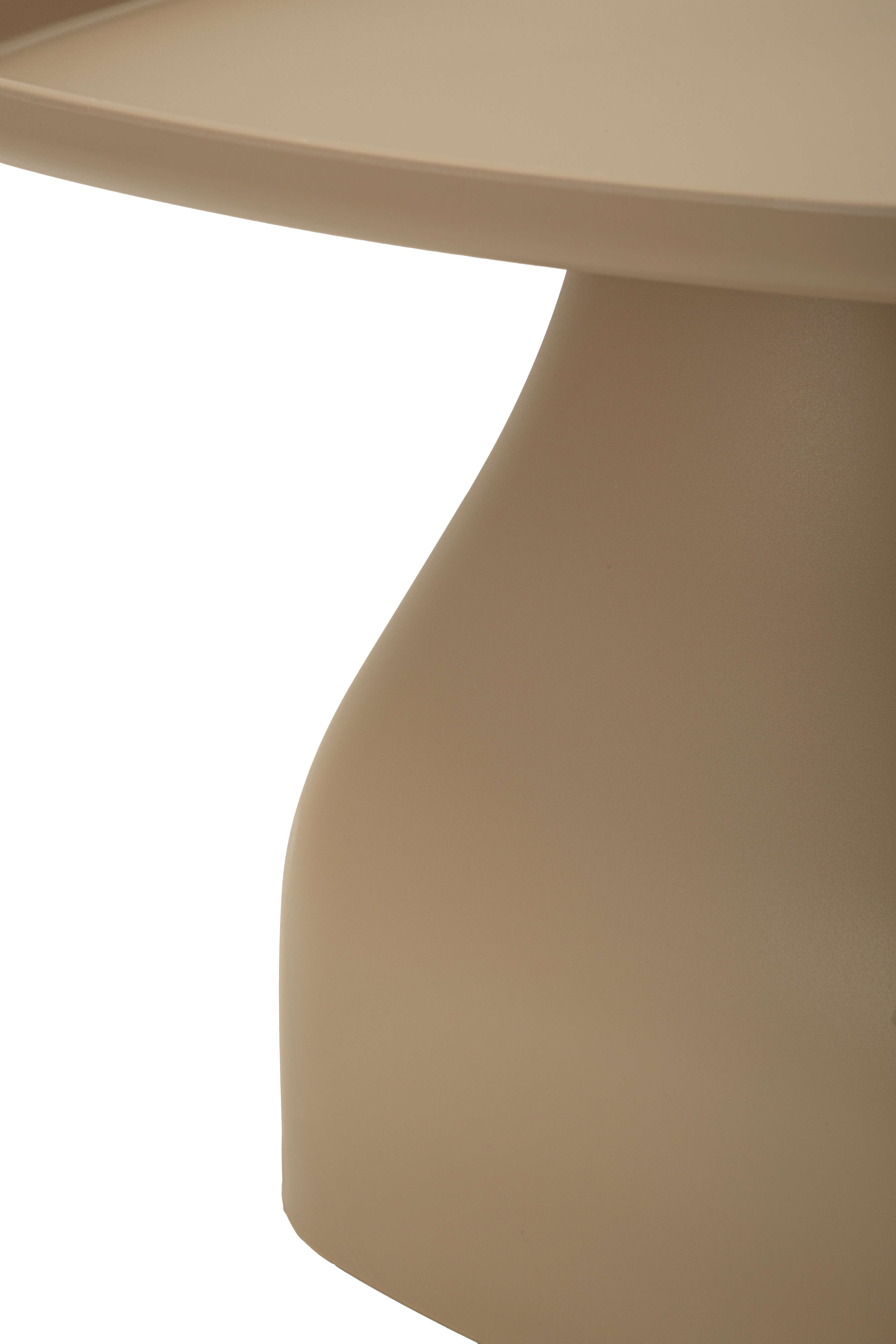 Tavolinetto Gea Tortora Cm 48X48X38 Design Moderno ed Elegante