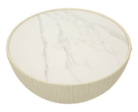 Tavolino Da Caffè Elge Cm Ø 71X38 Design Elegante