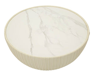 Tavolino Da Caffè Elge Cm Ø 71X38 Design Elegante