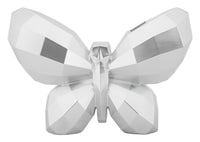 Vaso Butterfly Silver Cm 22,5X8X15 Design Elegante Unico