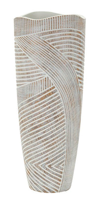 Vaso Resina Woody Cm Ø 18X45 Per Arredo Elegante